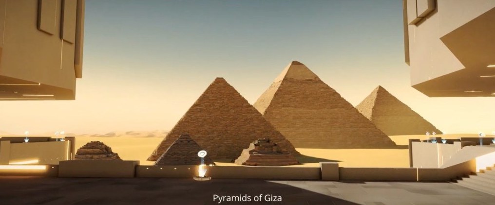 Ambylon landmark — Pyramids of Giza