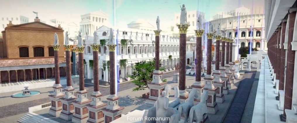 Ambylon landmark — Forum Romanum